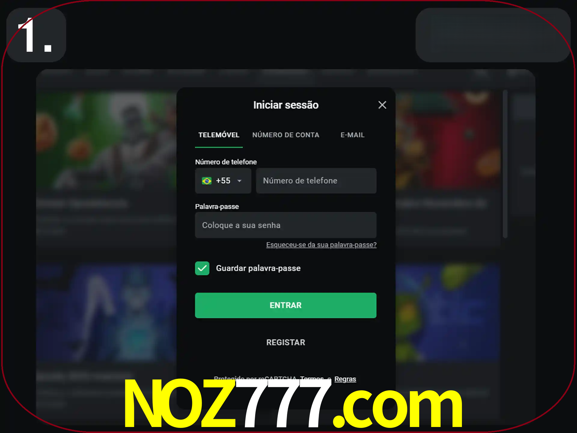 Acesse o site.